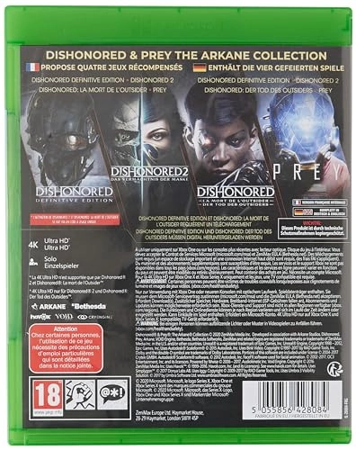 The Arkane Collection: Dishonored & Prey - Xbox One