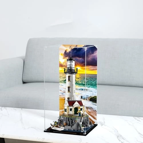 Figures Display Box - 30 x 30 x 60 cm Acrylic Dustproof Transparent