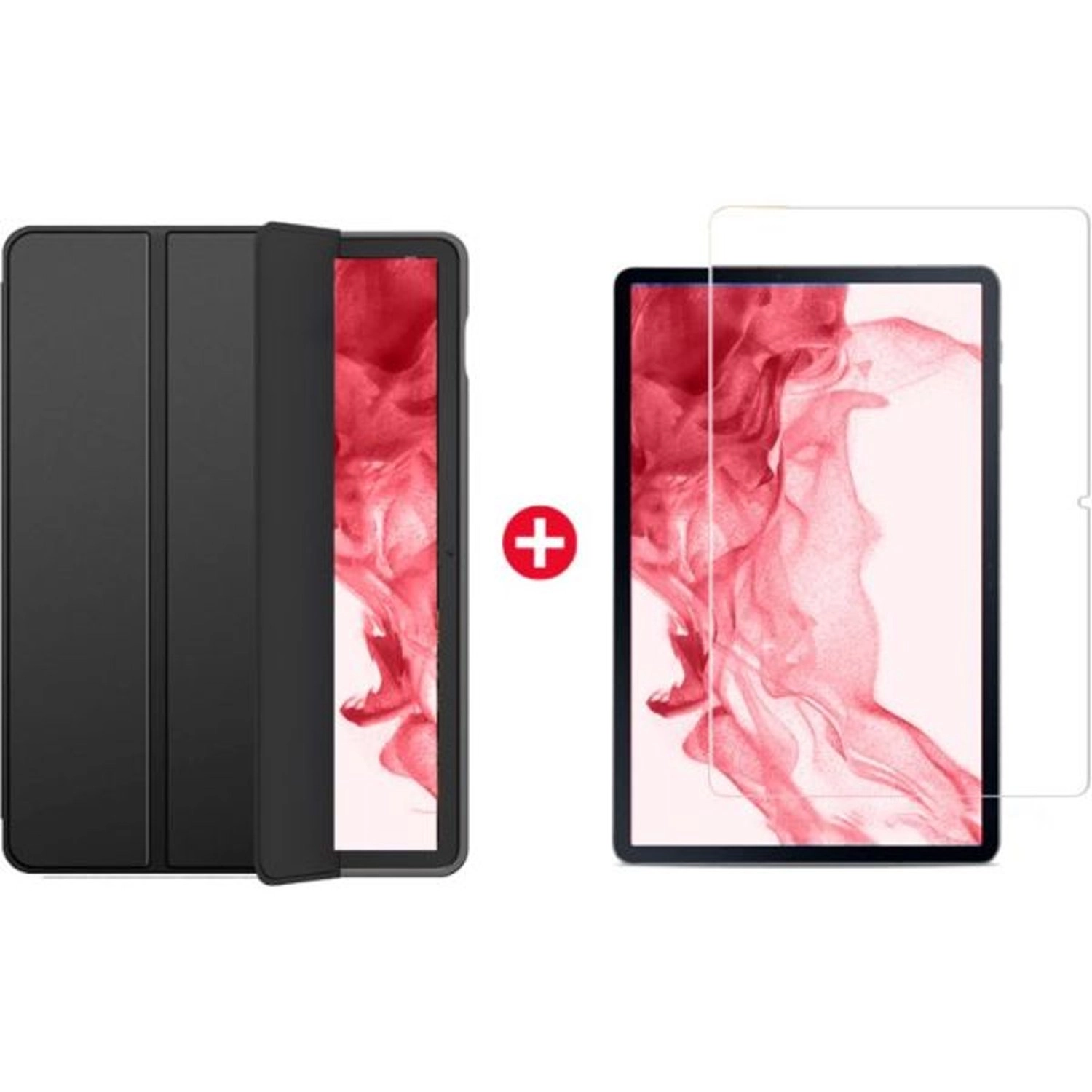 Trands Case with Screen Protector for Galaxy Tab S8 Plus