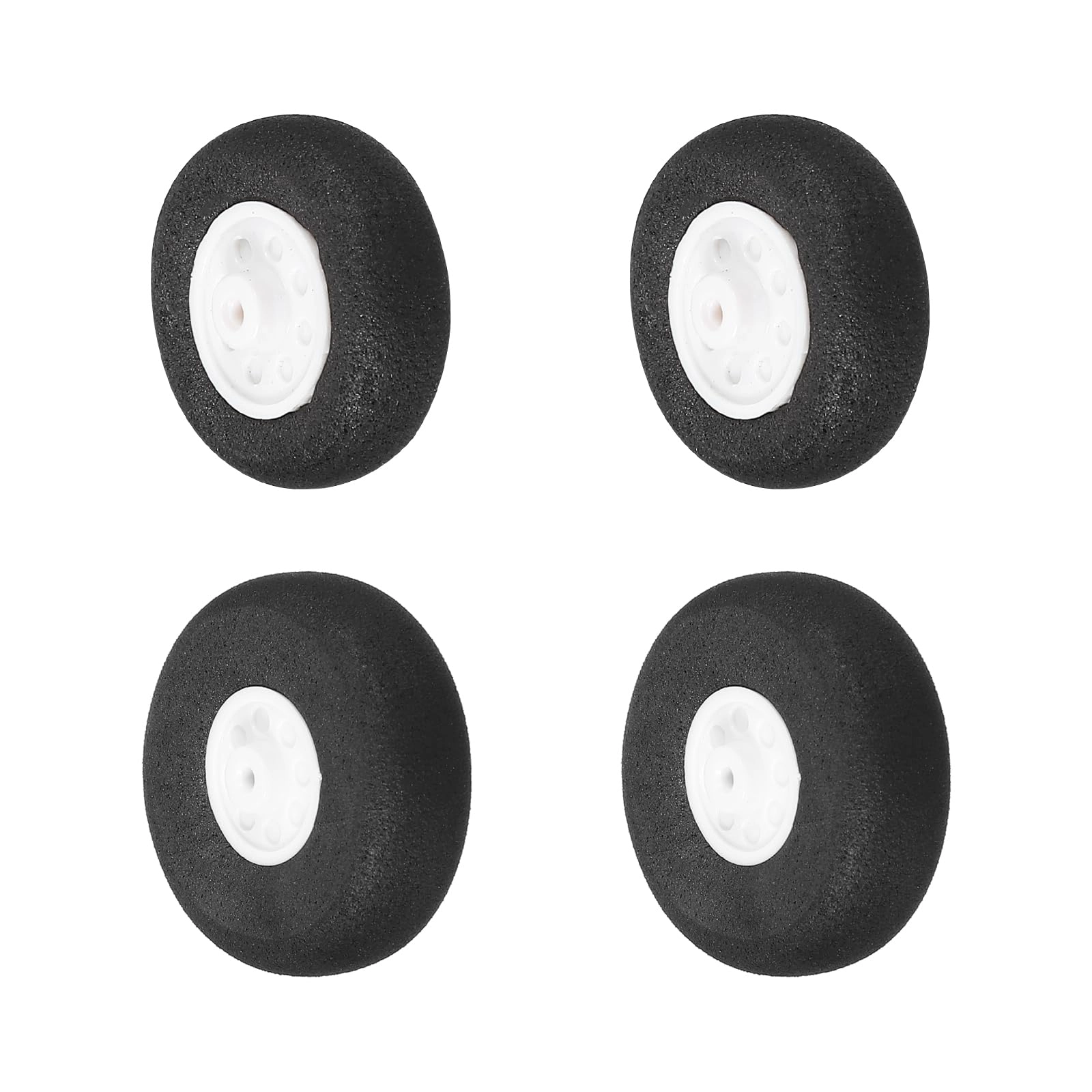 RC Airplane Wheels - 4 Pcs 1.3 Inch PU Sponge