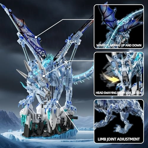 Dark Ice Dragon - 1 pcs