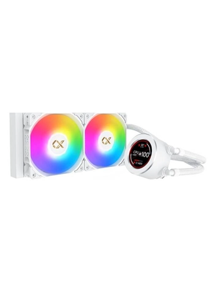 Xigmatek Frozr-O II 240 - 2.4" Digital LCD Pump Head 1800 Fan RPM