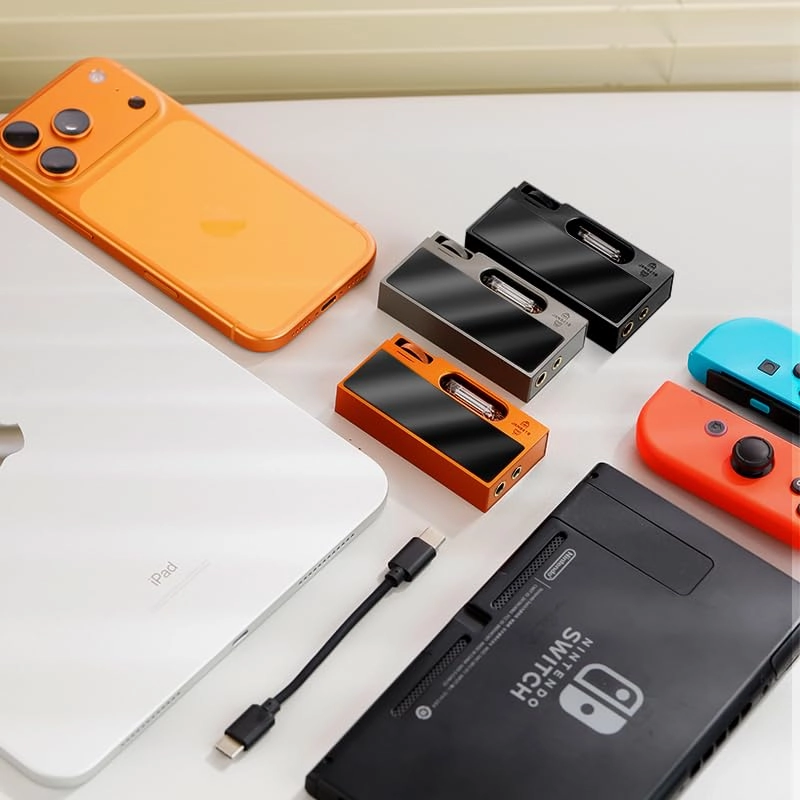 UA7 - Portable Hi-Fi DAC Built-in JAN6418 Vacuum Tubes 577mW@32Ω