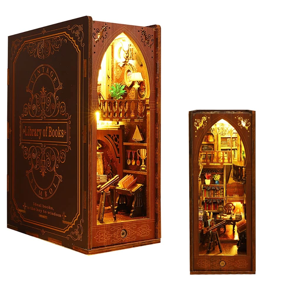 3D Wooden Book Stand Puzzle - 1：24