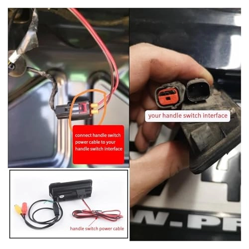 Reversing Camera - RCA interface PAL 512(H)X582(V); NTSC 512(H)X492(V)