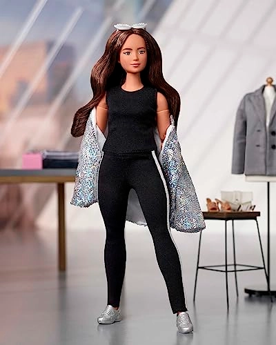 Barbie Signature Style Fully Posable Fashion Doll - Brunette Made to Move