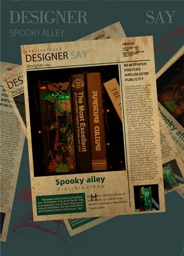 Book Nook Miniature Kit - Alien Hub 1:30