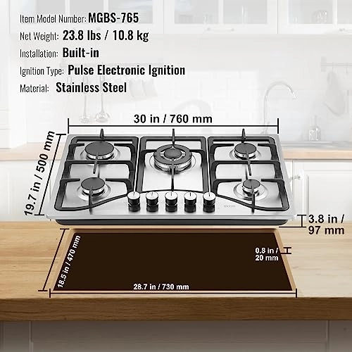 MGBS-312B4 Gas hob