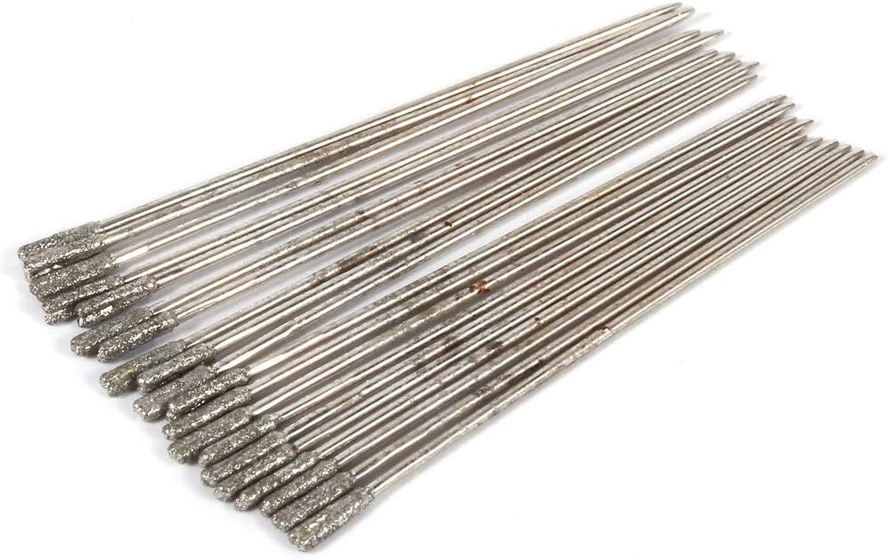 Lapidary Drill Bit - Diamond Powder 20pcs 1mm