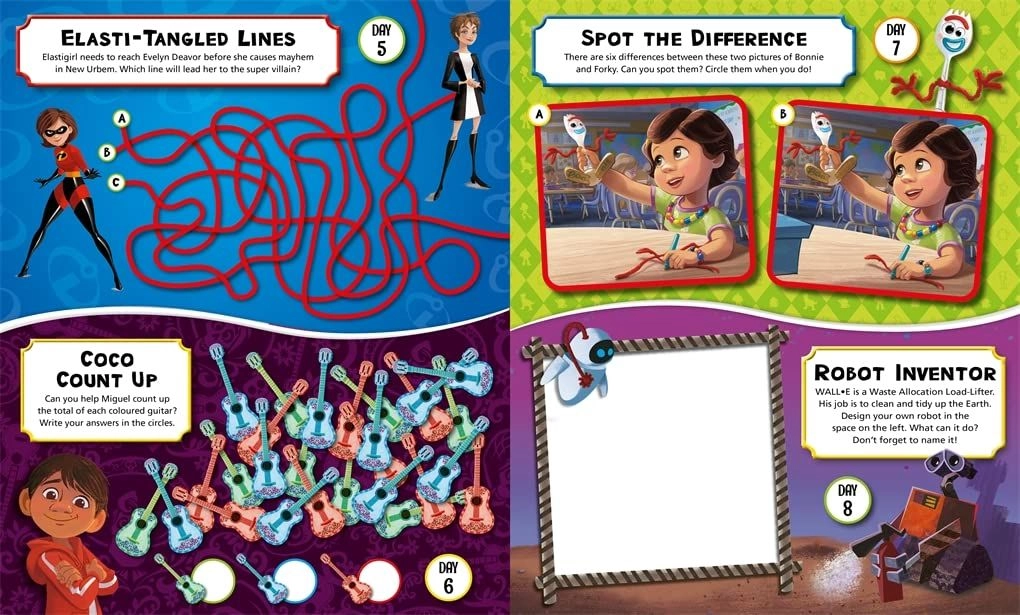 Pixar 365 Days of Activities - 3-6 Years