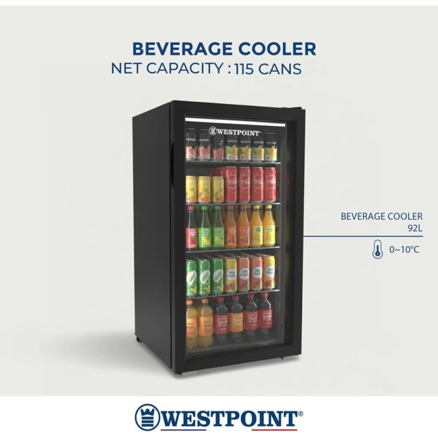 Beverage Cooler - 95 l WBCX-1025E