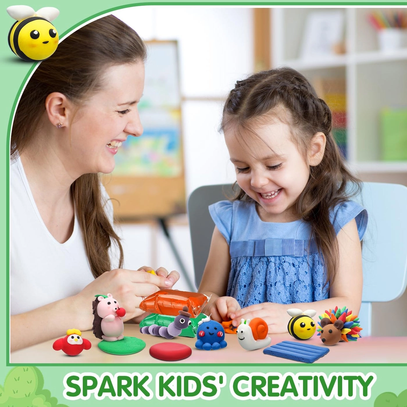 Modeling Magic Ultra Light Modeling Clay - 1.08Kg 72pcs.