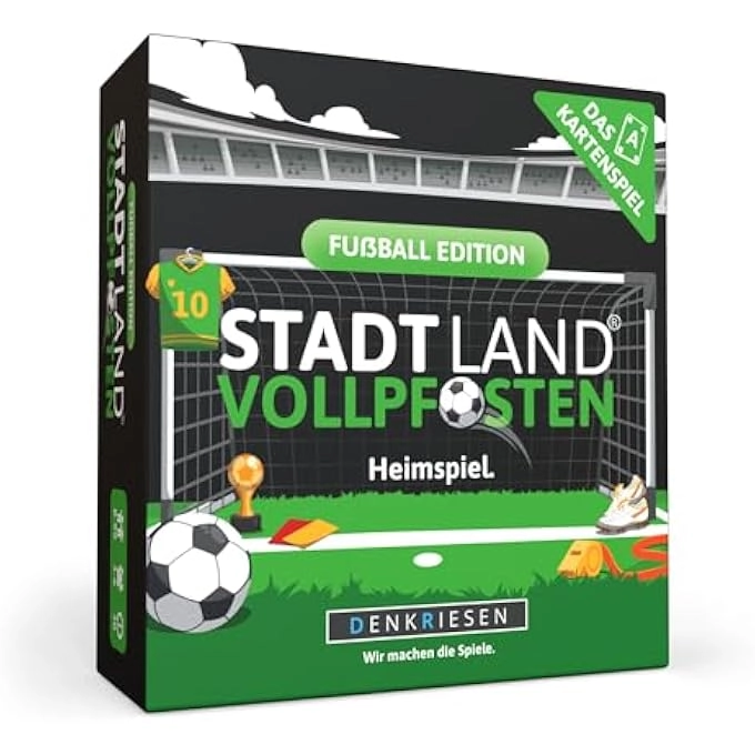 STADT LAND VOLLPFOSTEN: Football Edition - Card Game