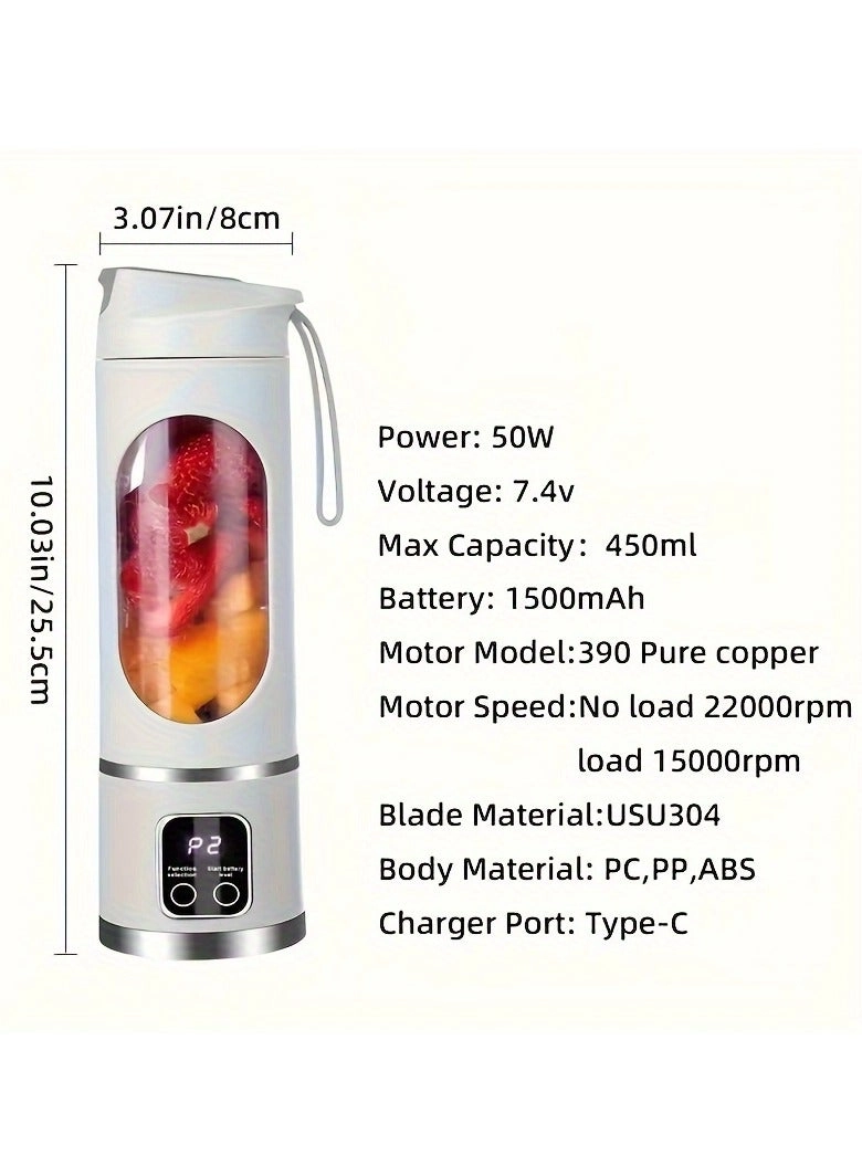 390 - USB Rechargeable LED Display Compact Design