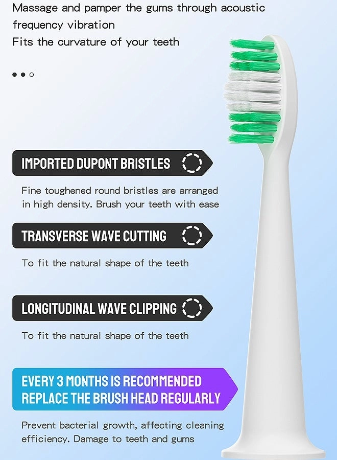 Electric Toothbrush - Rechargeable 5 modes + Water Flosser - IPX7 Waterproof