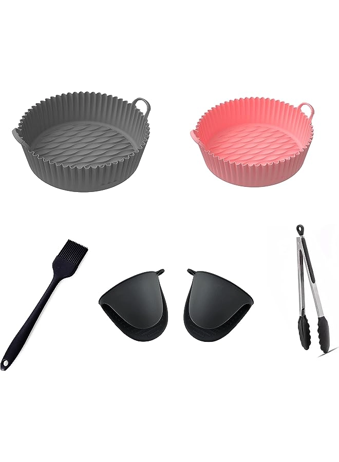 PROMASS Air fryer silicone liner pot - Silicone 6 piece(s)