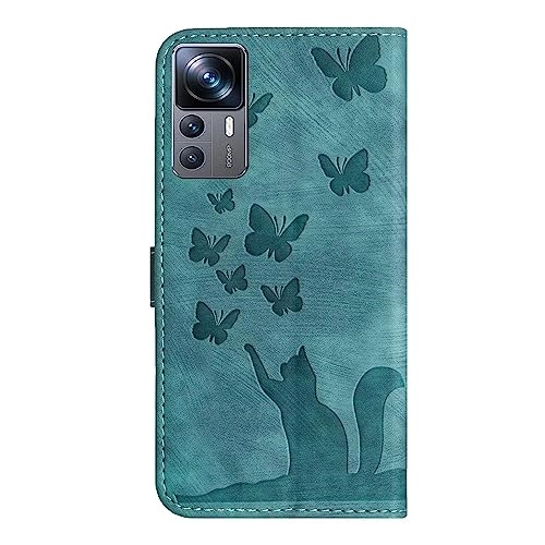 Cute Cat Case Wallet Flip Cover for Xiaomi 12T Pro