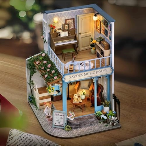 DIY Miniature Dollhouse Kit - Warm Moment 1:24