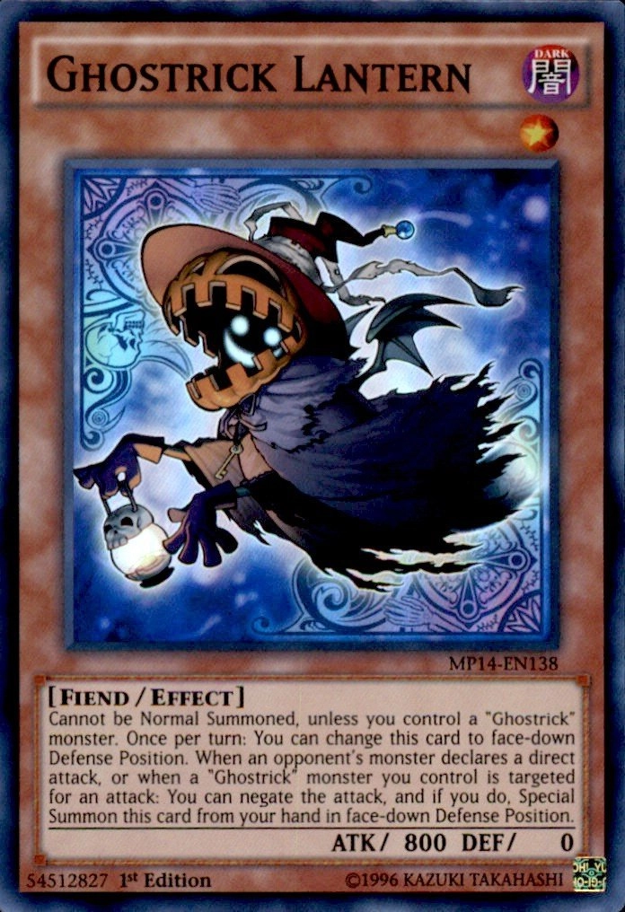 Yu-Gi-Oh! Ghostrick Lantern MP14-EN138