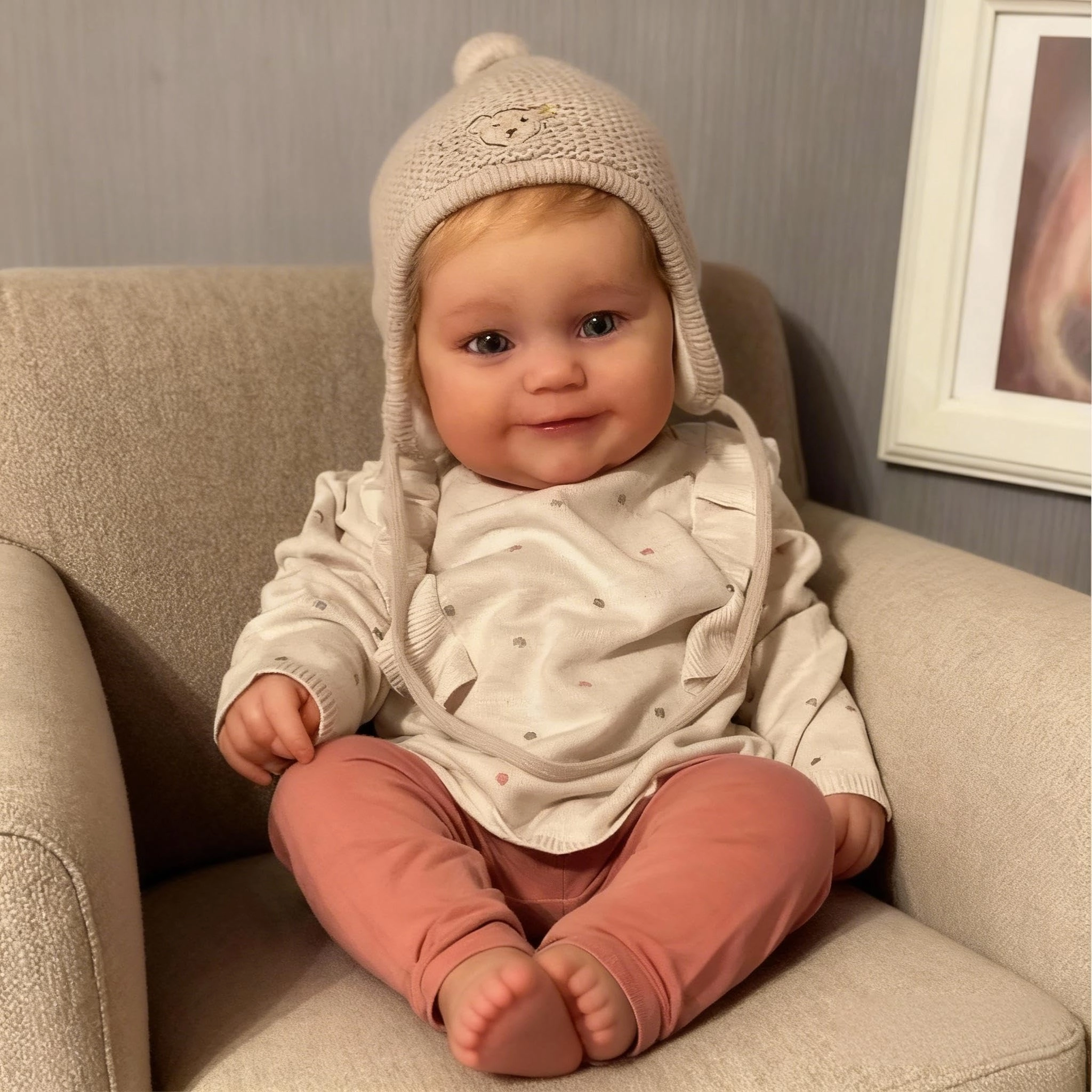 Maddie Reborn Baby Doll - 20 Inch Full body vinyl girl Ages 3+