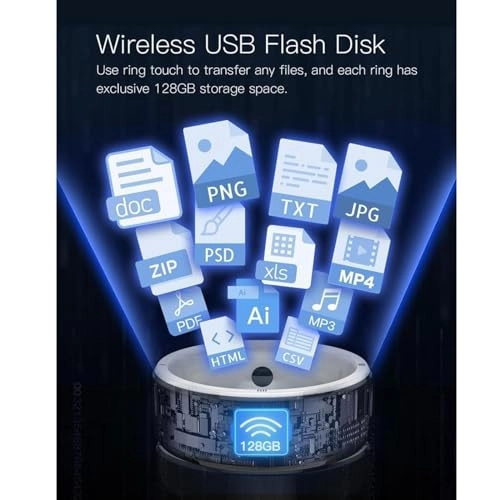 R5 Smart Ring - 128GB NFC