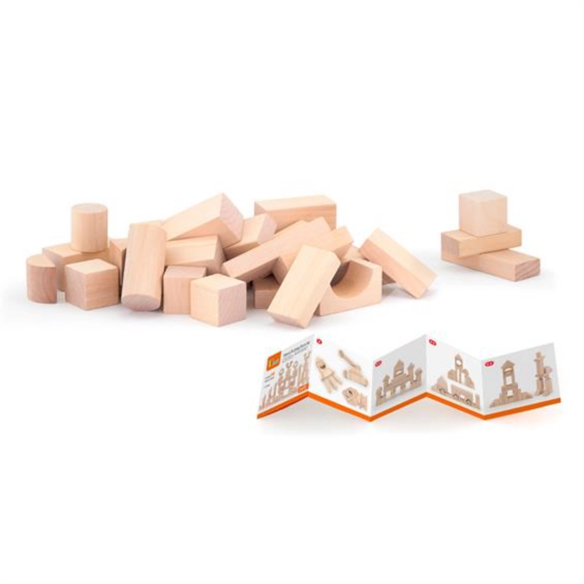 Wooden Blocks - 100pcs