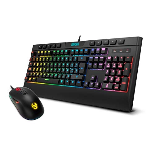 Kalyos Gaming Keyboard + Kalyos Mouse - ES Wired