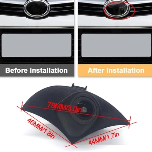 Car Reversing Camera - Night vision 1280x720P