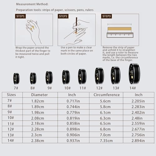 Smart Ring - 10 Black