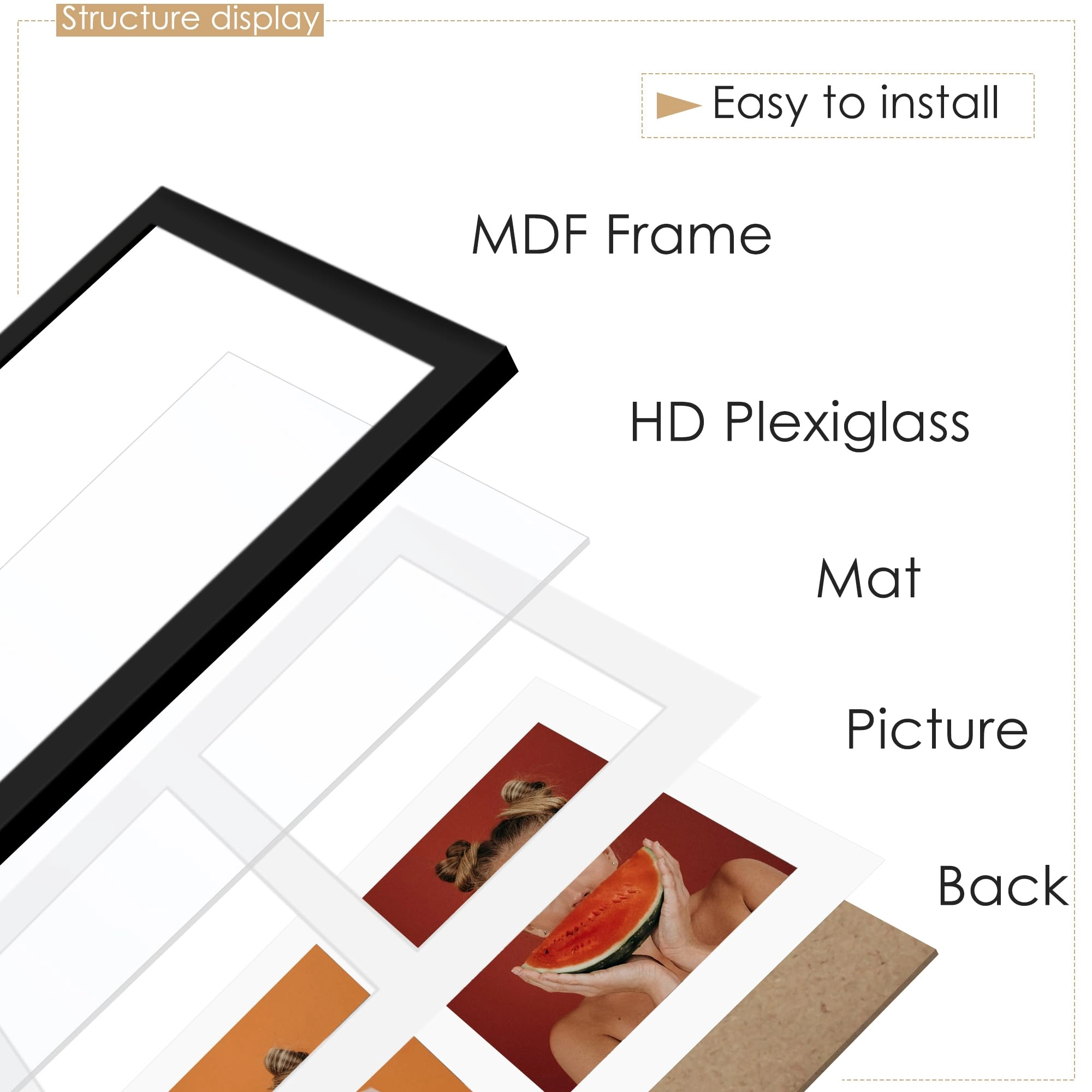 12x19 Double Picture Frame