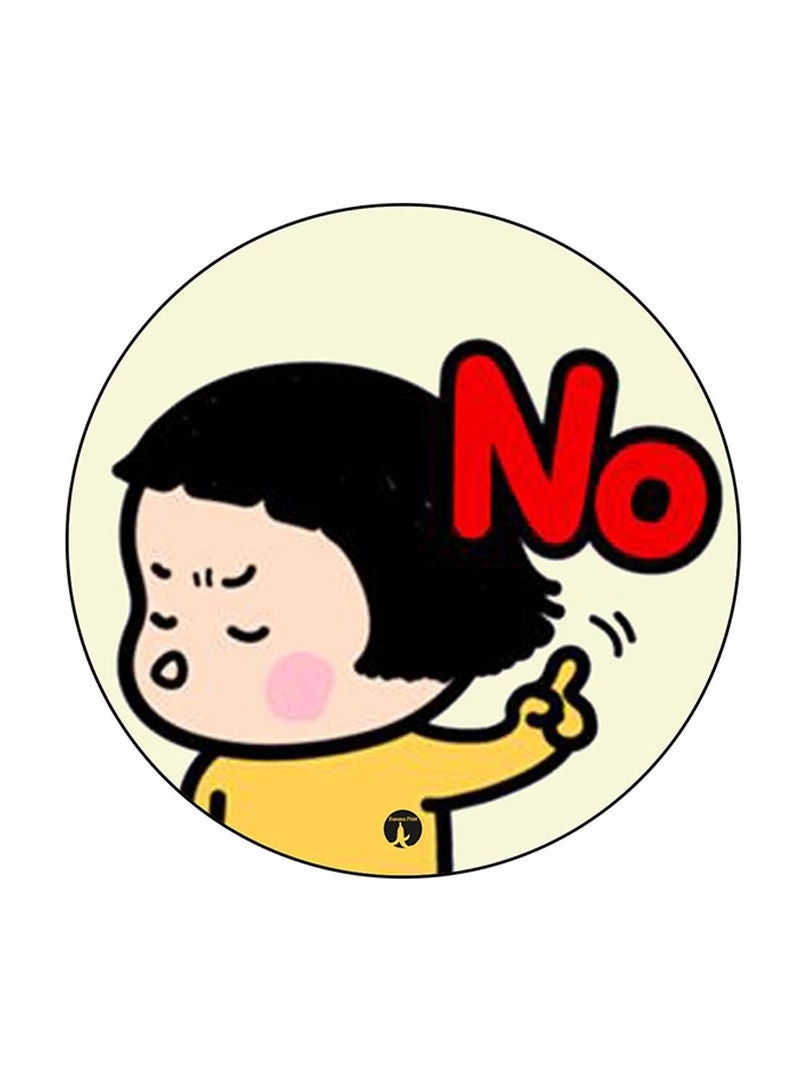 Girl Printed Mouse Pad