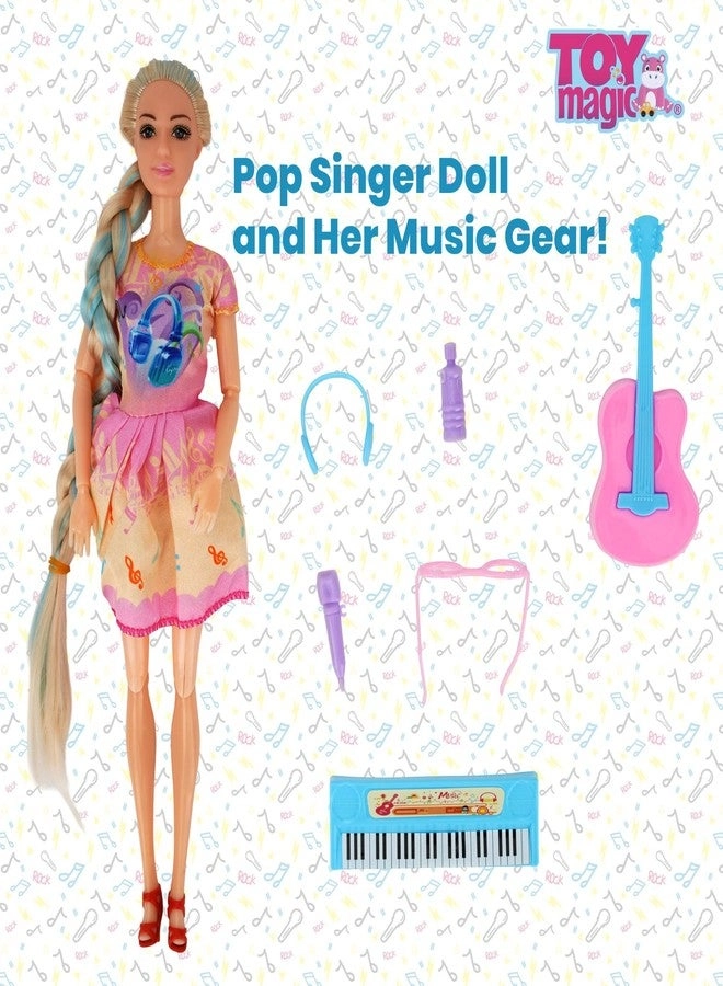 Fairy Doll - Magical Pop Star Movable Limbs Ages 3+ Bundle