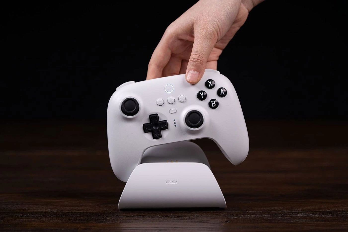 Ultimate BT Controller - White Switch Steam Deck