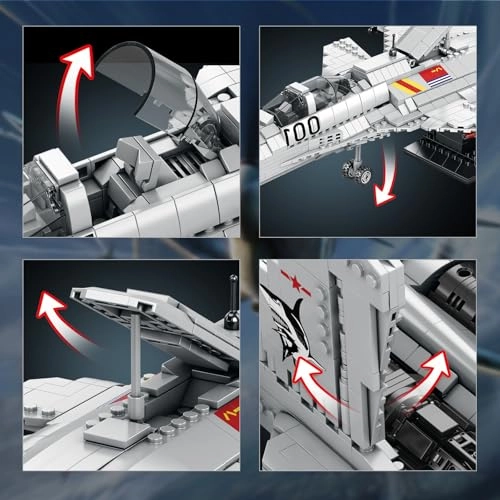 J-15 Fighter Jet - 1999 pcs for ages 14+