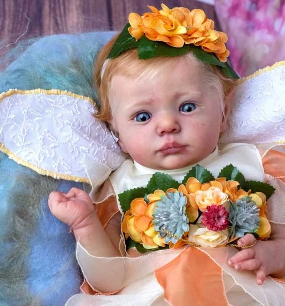 Elf-Fee Reborn Doll Kit - 20" Fabric Body Unfinished Unpainted