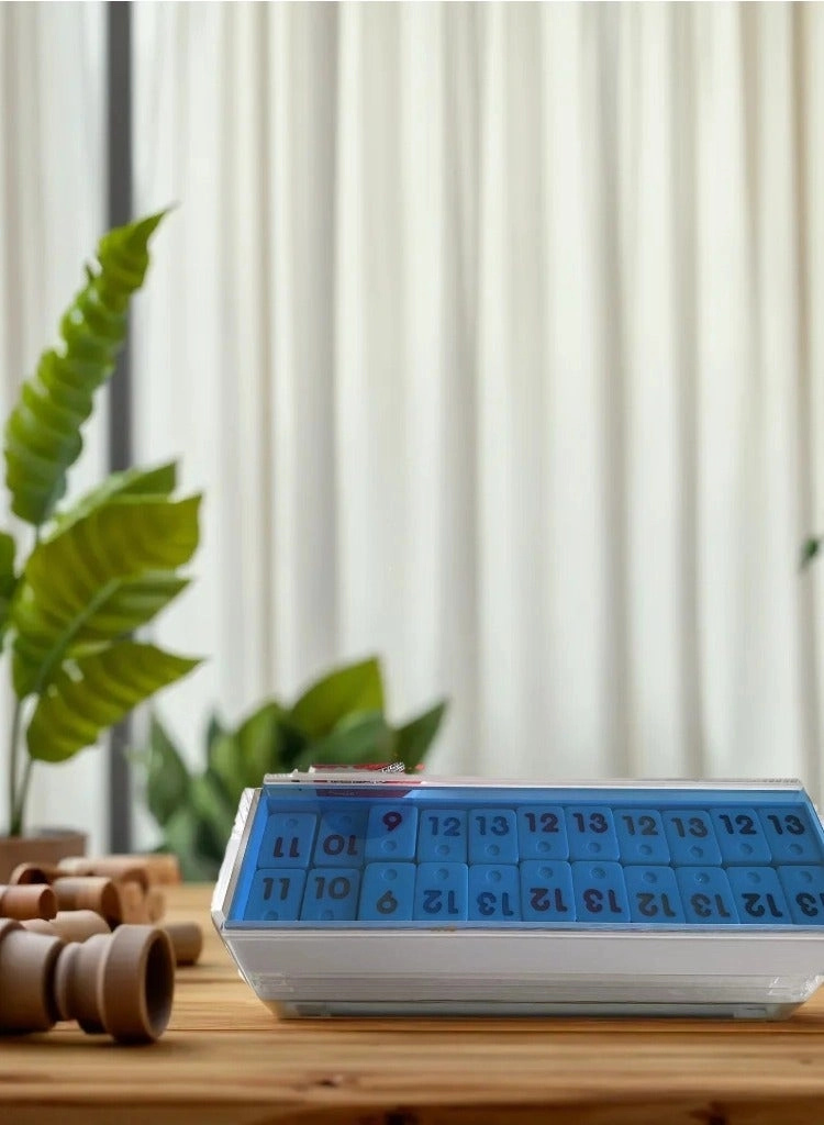 Rummikub - 106 Tiles 4 Racks Red Lid