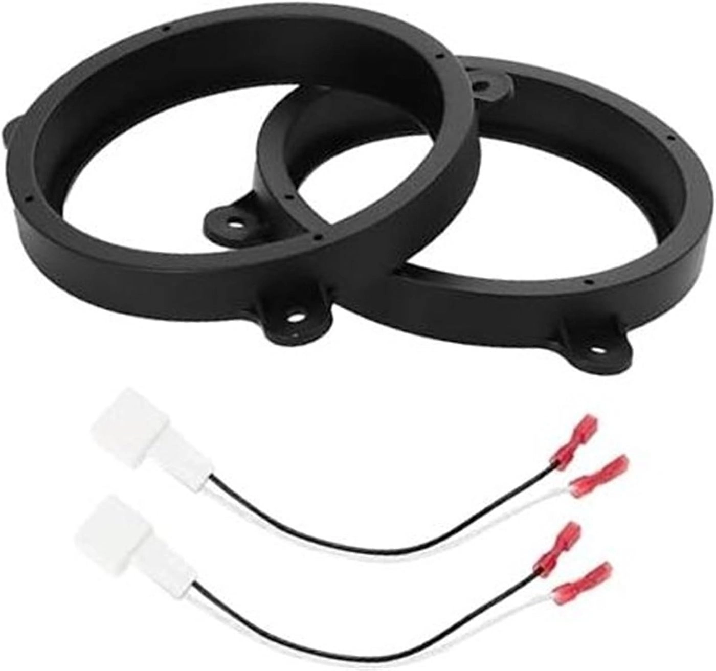 Vuzmode Speaker Spacer Ring - 6.5 inch 2 pieces black
