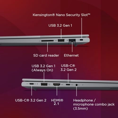 ThinkBook 16 G6 - 16'' Core i7-13th GEN 16GB DDR4 512GB SSD + Headset + Wireless Mouse + 5 in 1 Hub + Antivirus + Bag + Mouse Pad