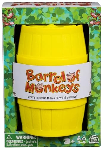 Barrel of Monkeys - Multilingual 3 years and up 1 Barrel, 15 Monkeys