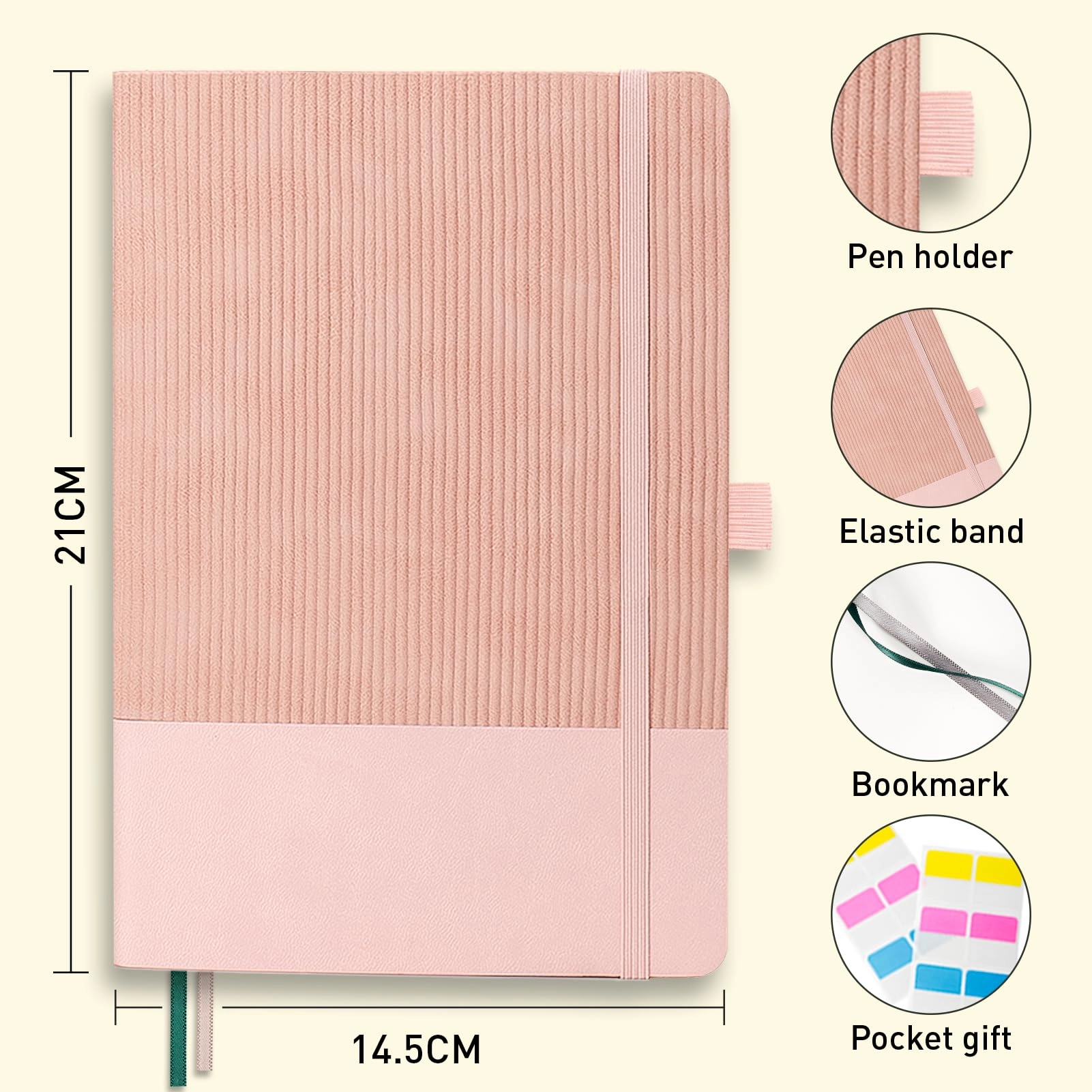 A5 Lined Journal Notebook