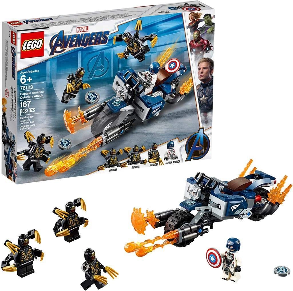 LEGO Marvel Avengers Captain America: Outriders Attack (76123)