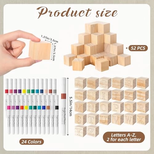 Baby Shower Blocks - 12 months - 5 years 117 Pcs