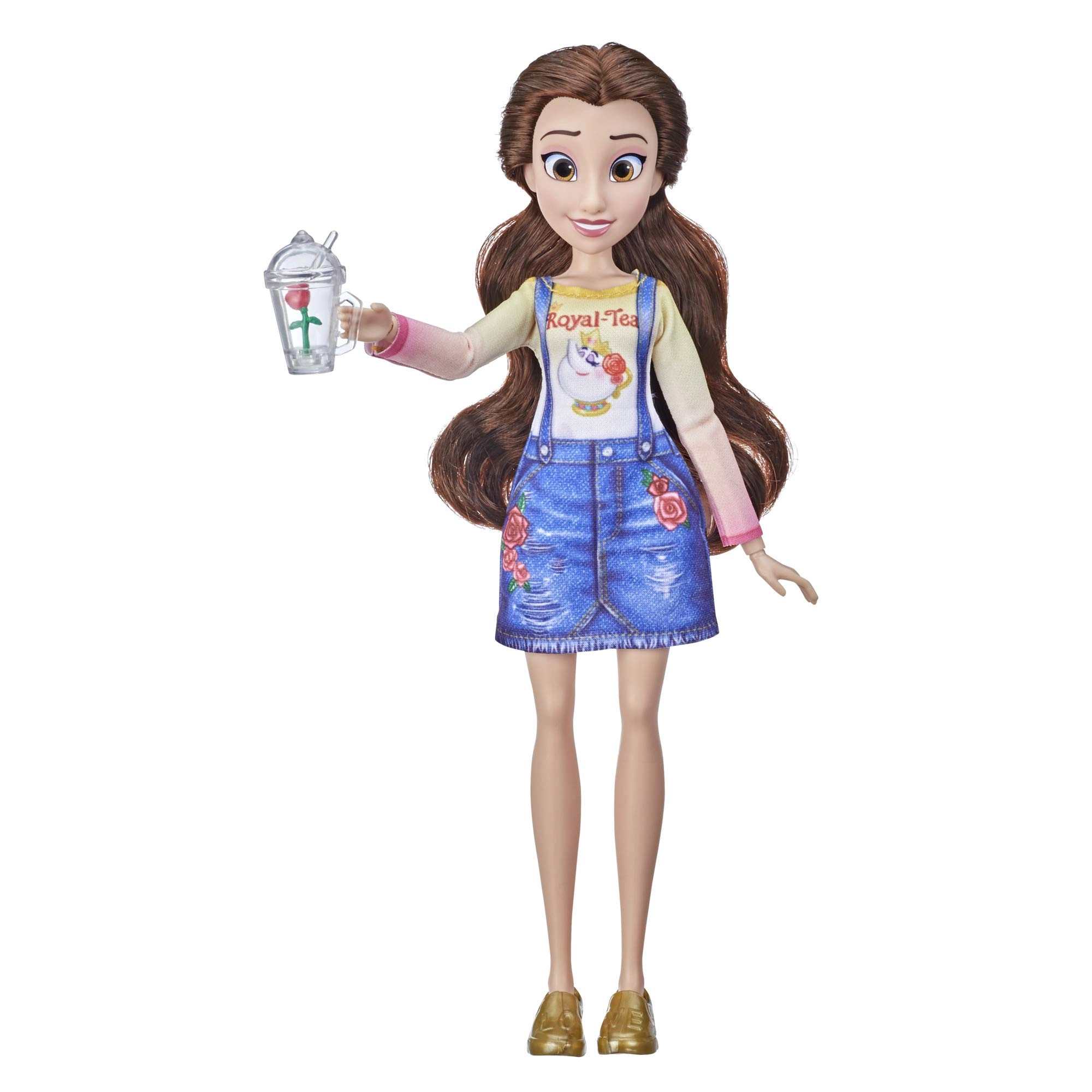Disney Belle Fashion Doll - Comfy Squad Casual Outfit Denim Ages 5+