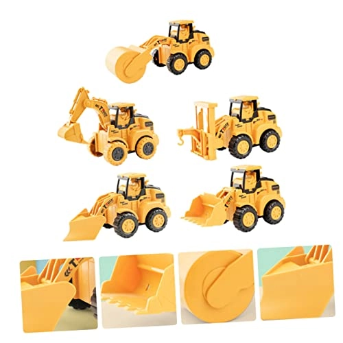 Excavator - Orange Pull-Back