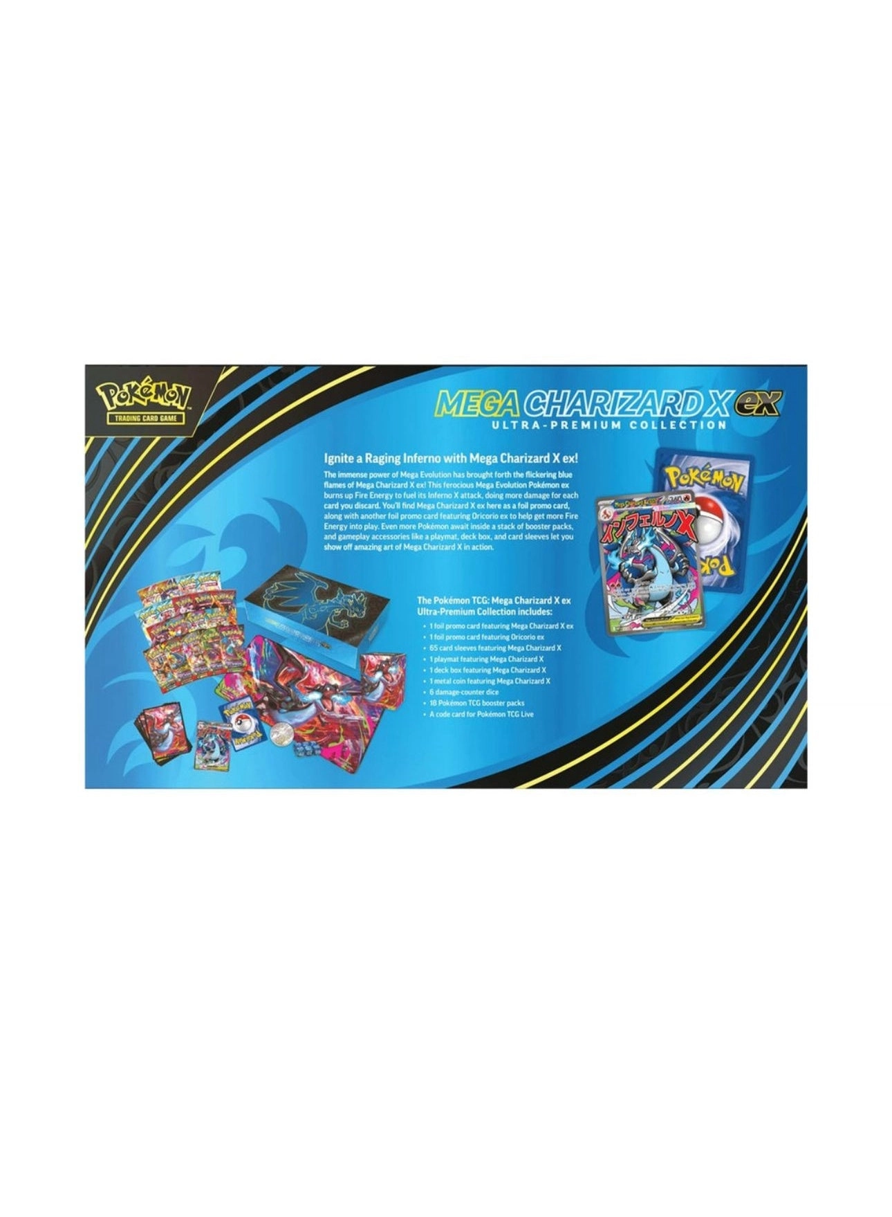 Mega Charizard X ex Ultra Premium Collection - 2pcs