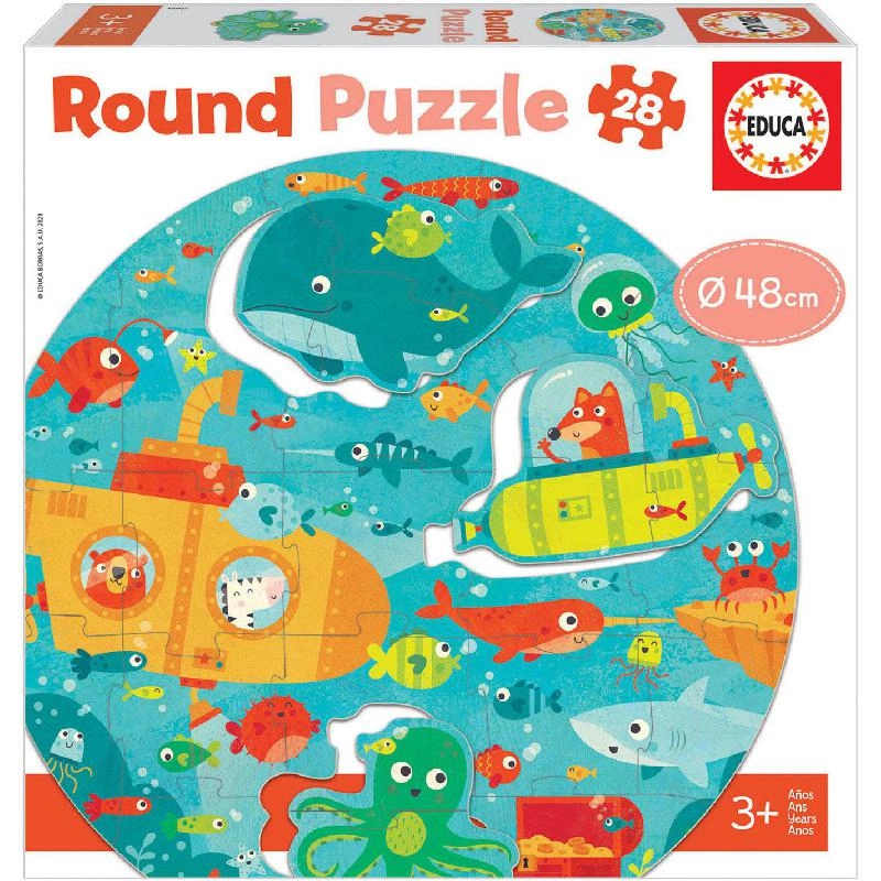 Educa Under The Sea Puzzle (18907) - 28 pcs