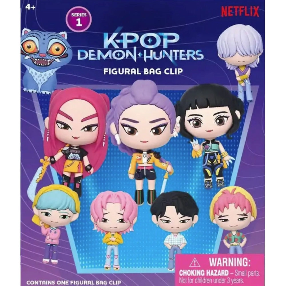 FUNKO POCKET POP KEYCHAIN Demon Hunter 3D Foam Bag Clip Series 1 - Kpop