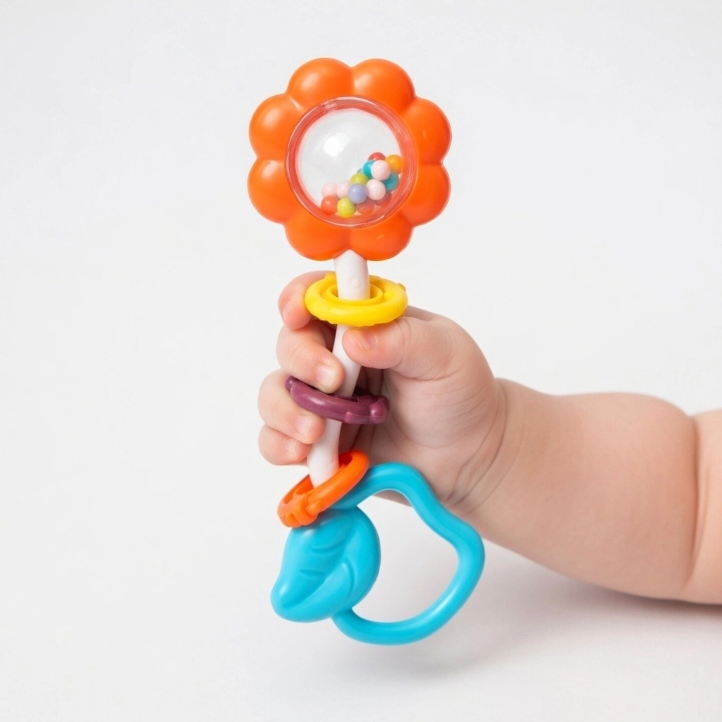 Baby Rattle Teething Toy - Suitable for 0 month & above