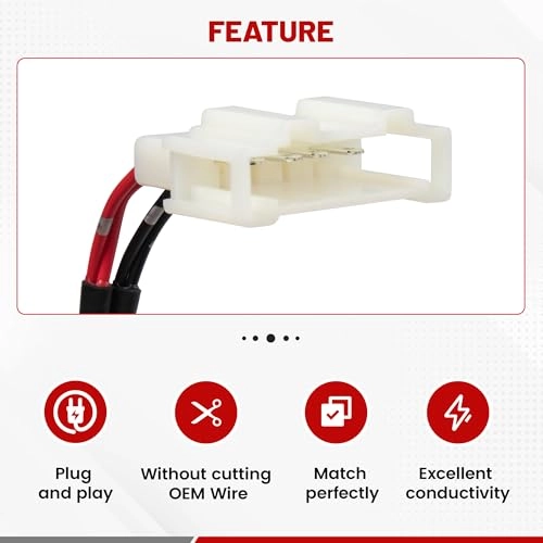 Door Speaker Wiring Harness Adapter - 4 PCS