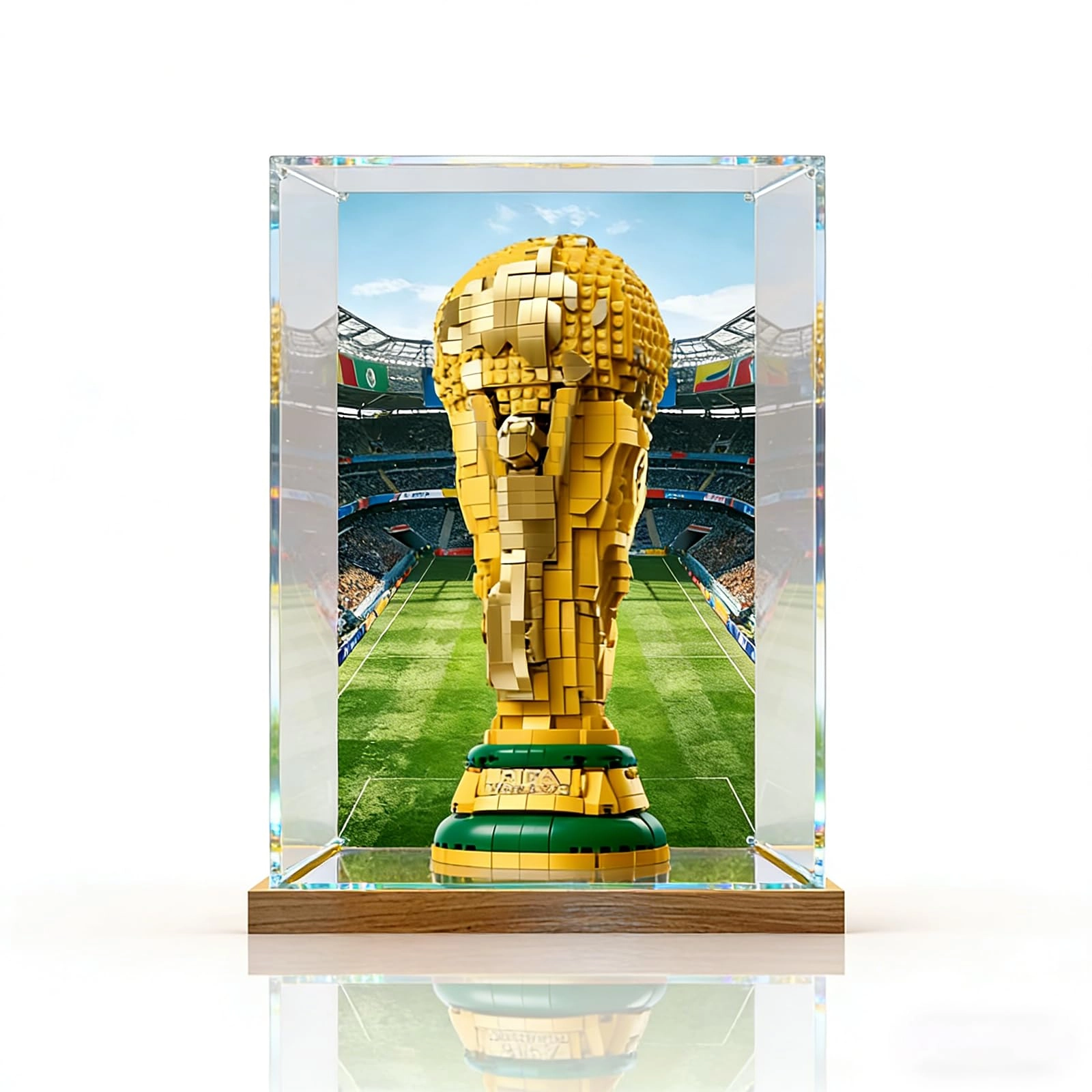 Acrylic Display Case for Lego 43020 - 25 x 25 x 40 cm Transparent